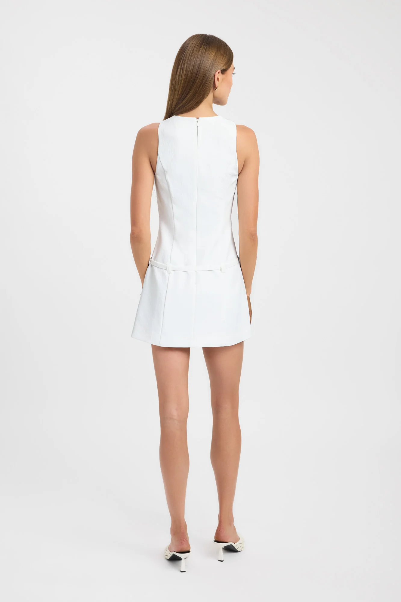 Ariel Belted Mini Dress - Image 3
