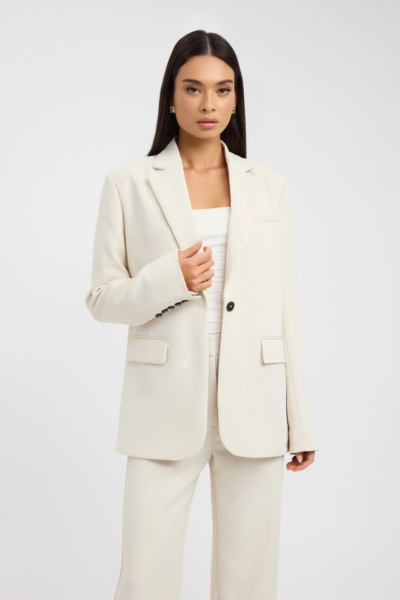 Ariel Button Blazer - Image 3