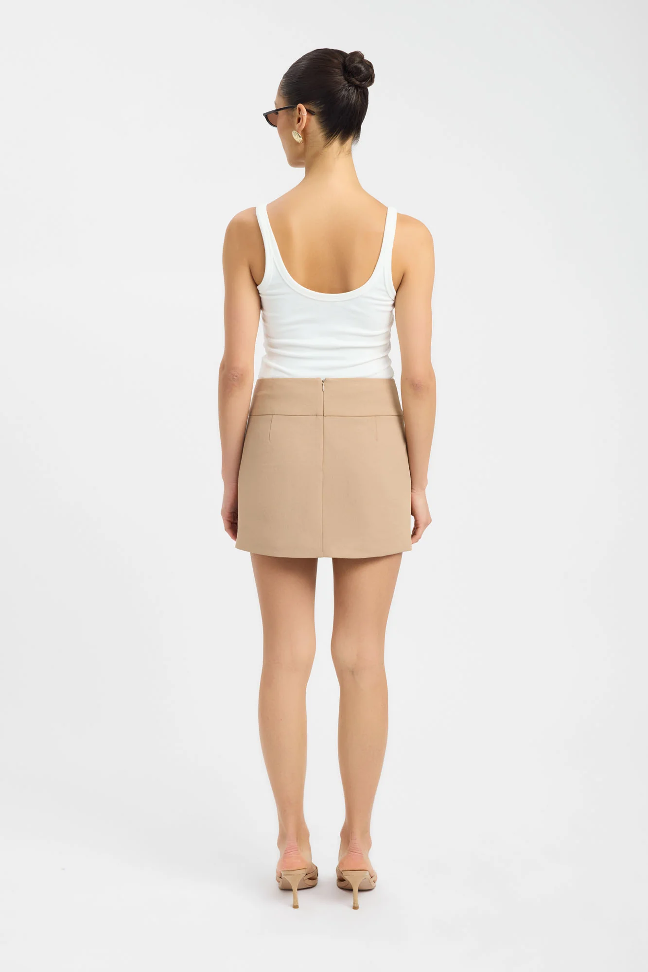 Ariel Tab Mini Skirt - Image 4