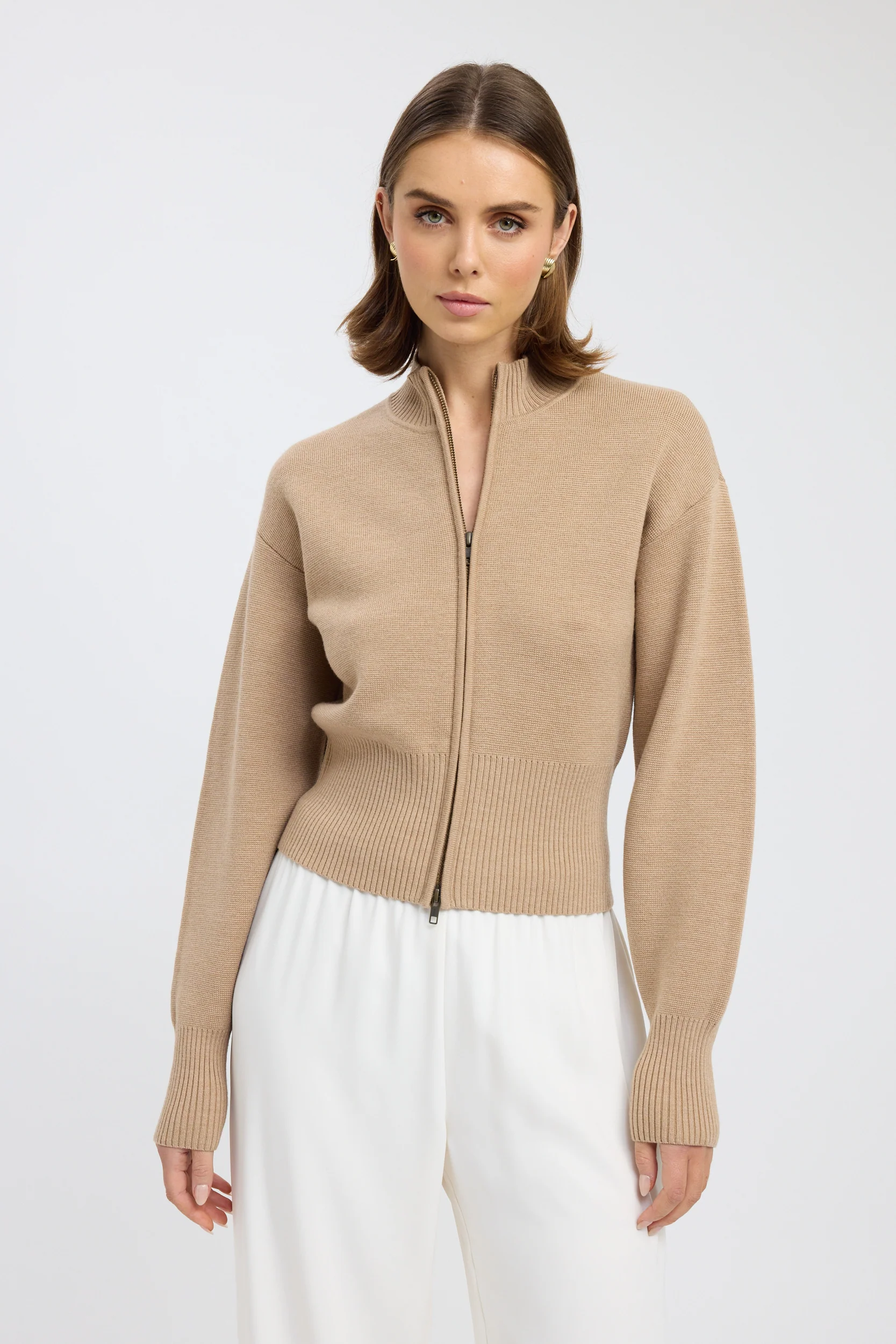Dalton Zip Cardigan - Image 2