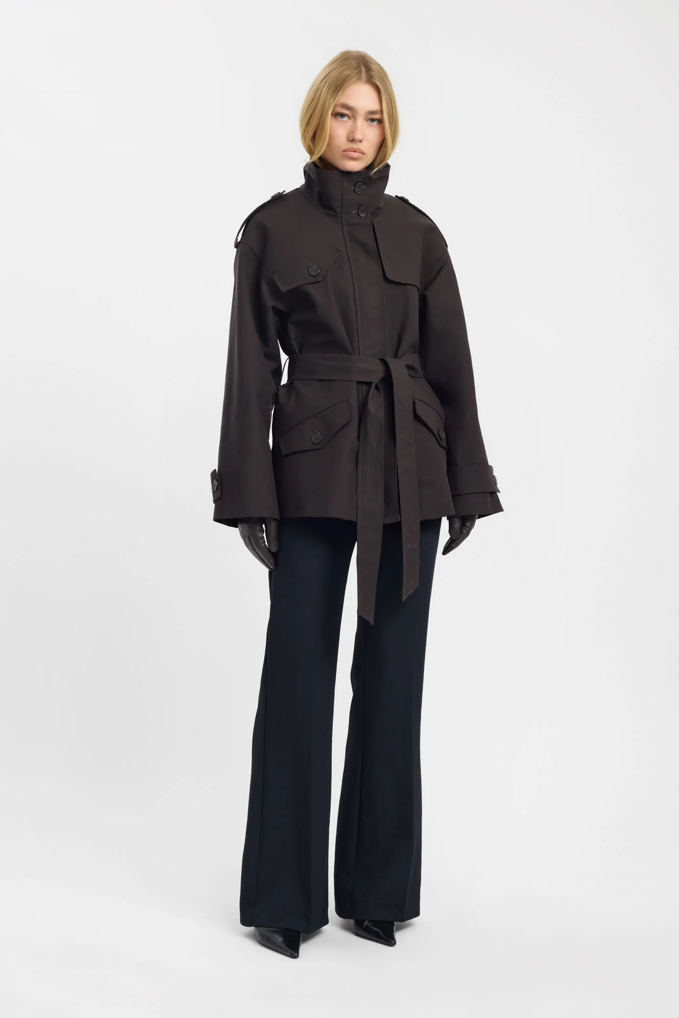 Leon Belted Trench - Image 3