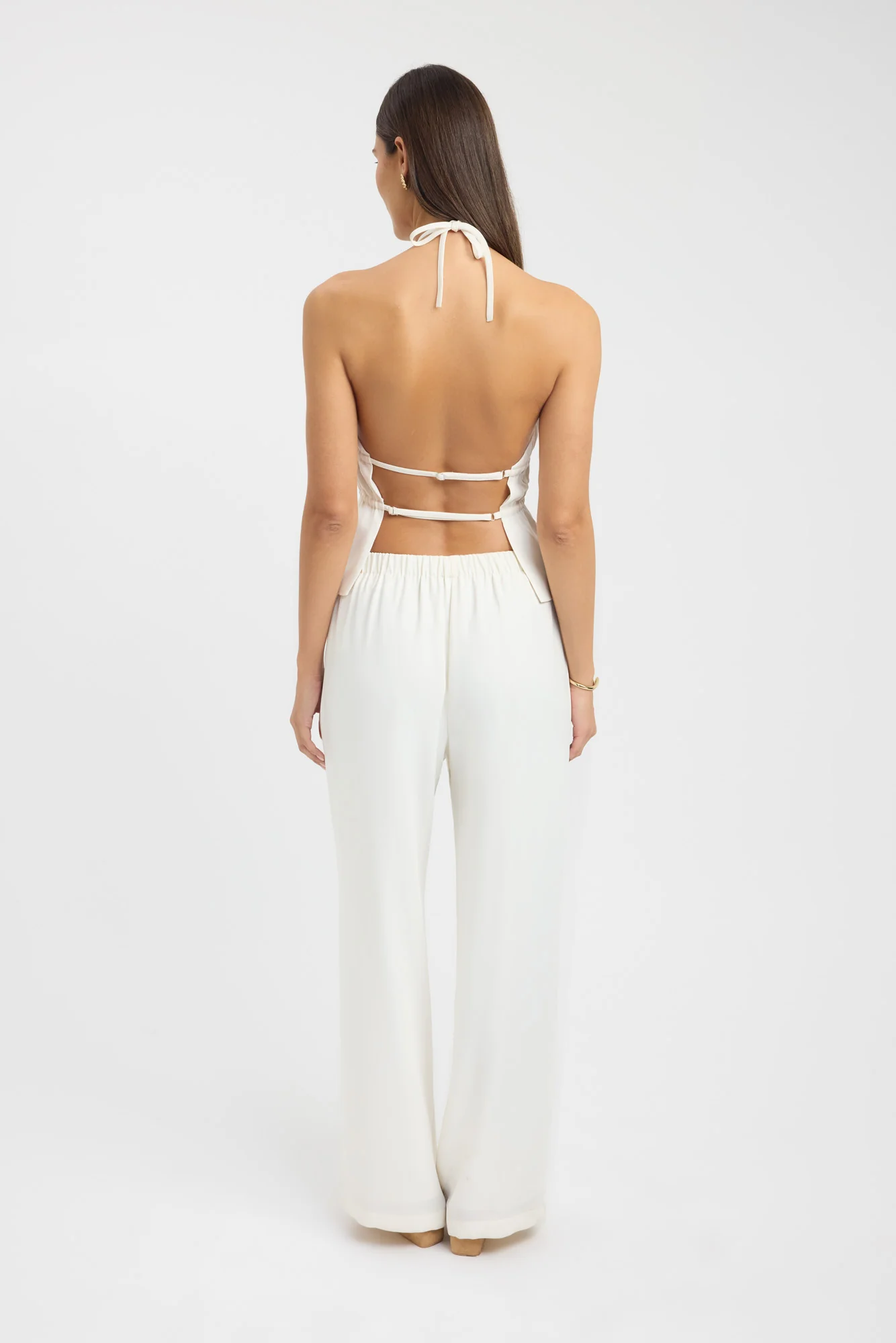 Maria Gathered Halter Top - Image 4
