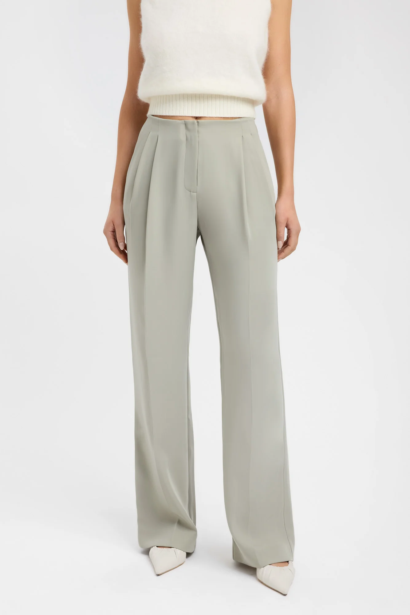 Maria Pleated Pant - Image 3