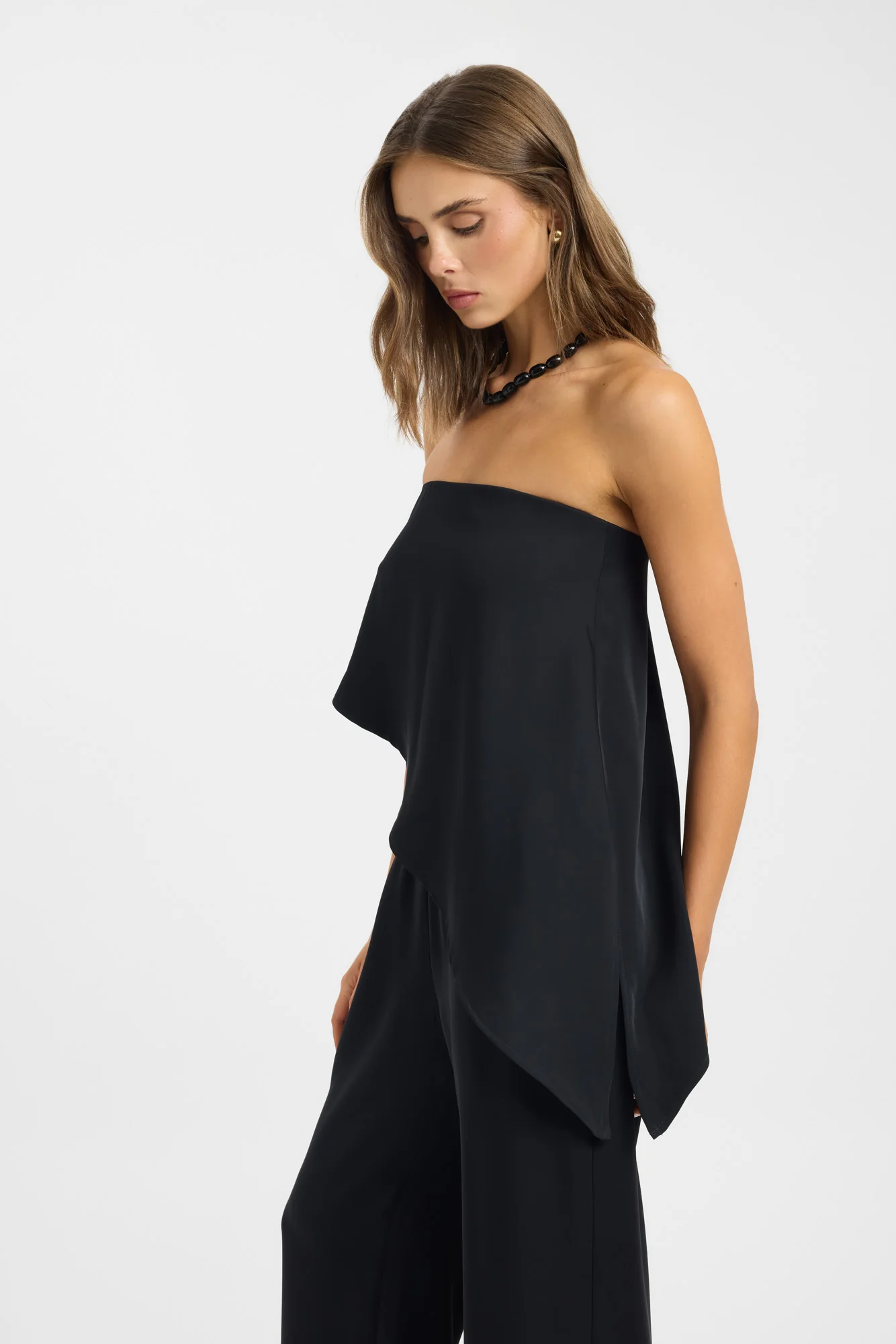 Maria Strapless Asymmetric Top - Image 3