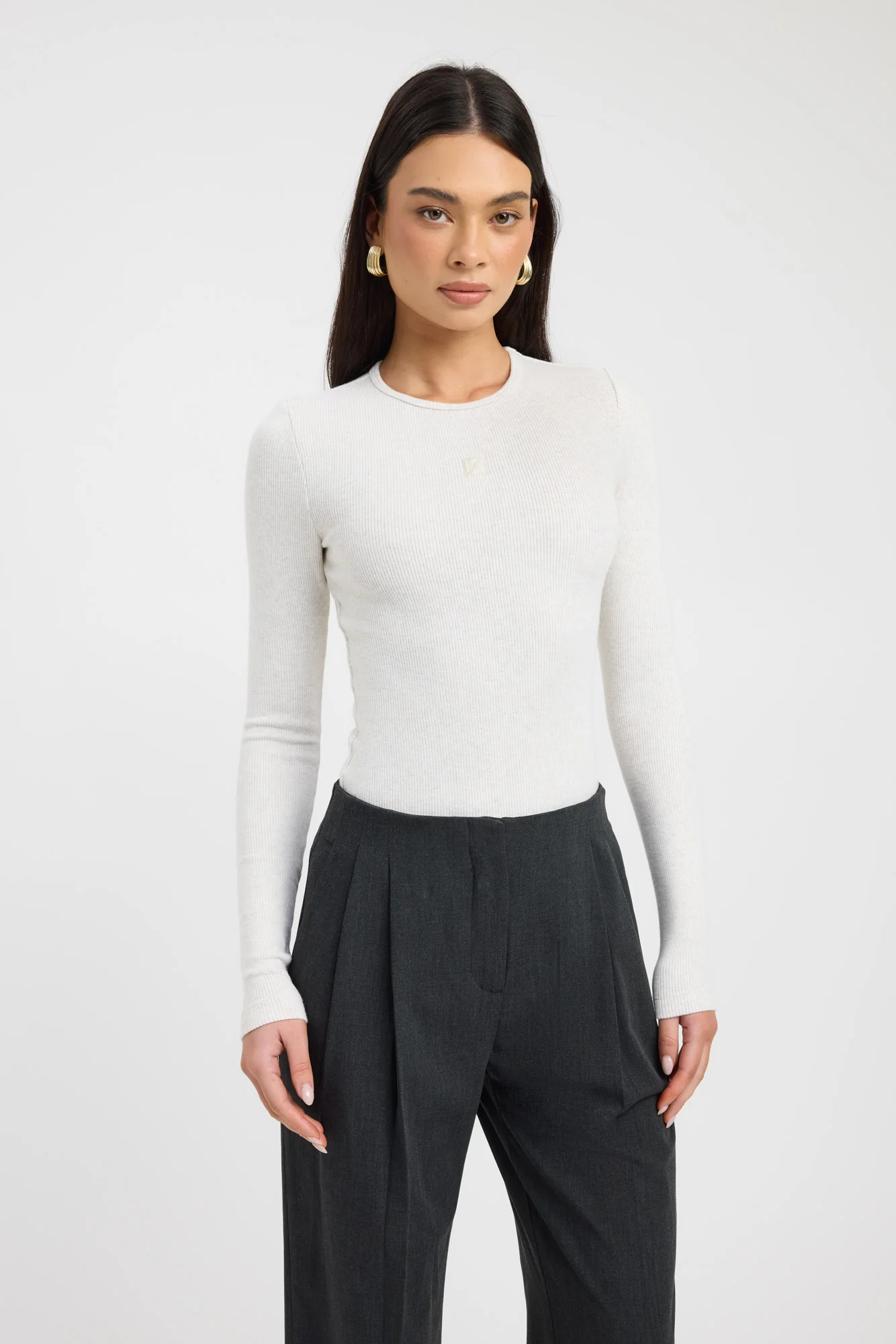 Monogram Long Sleeve Top - Image 2