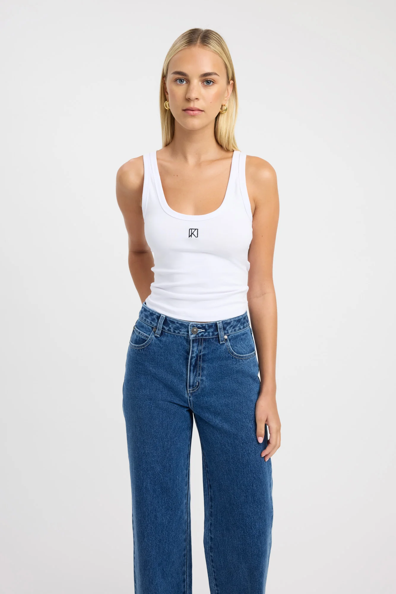 Monogram Scoop Tank - Image 2