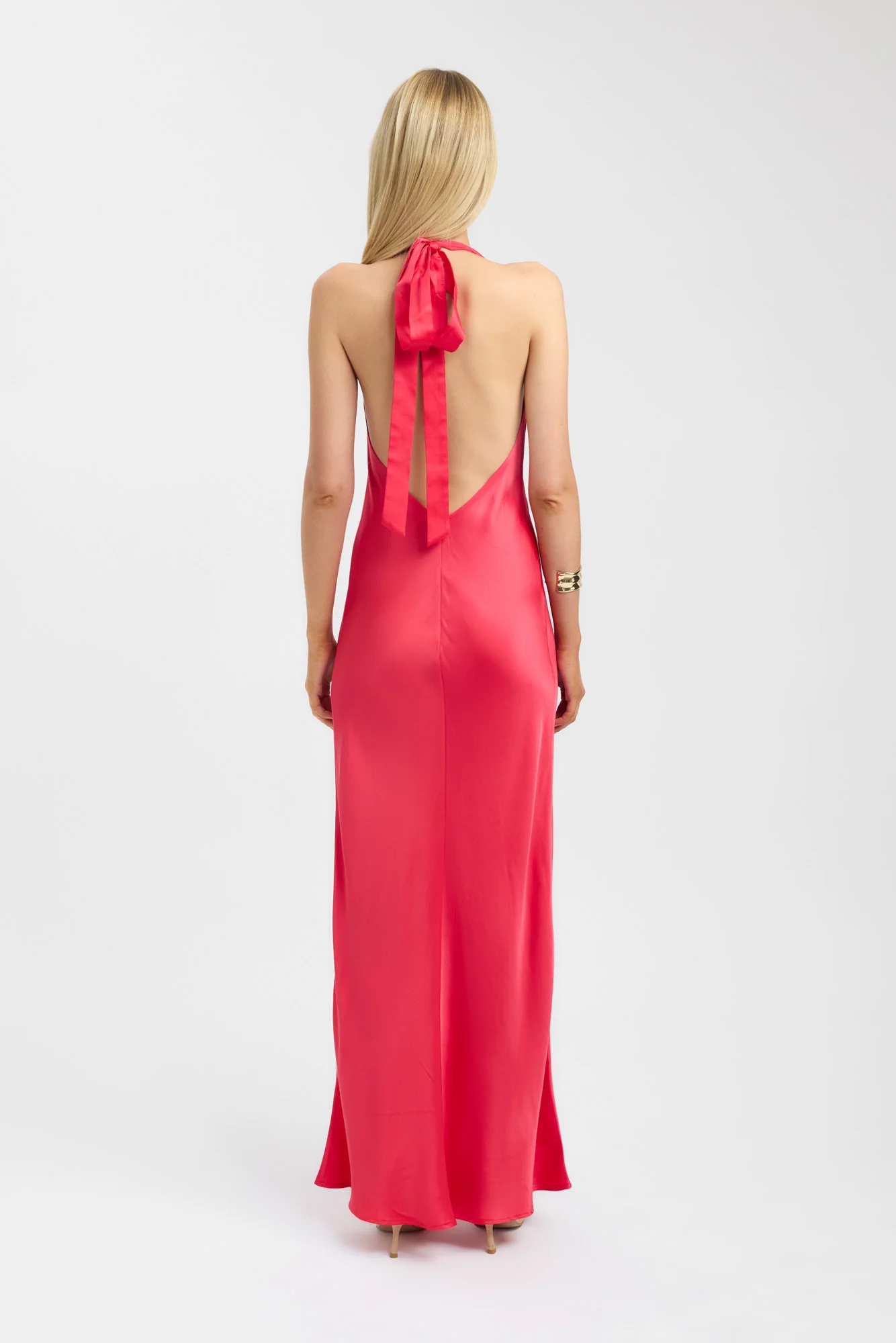 Monty Deep Vee Maxi Dress - Image 3