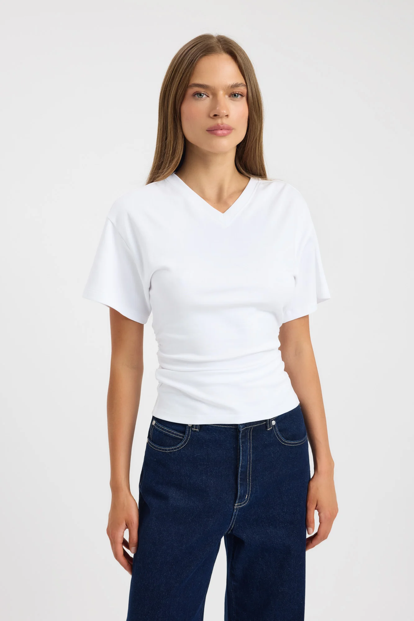 Nova Vee Neck Tee - Image 2
