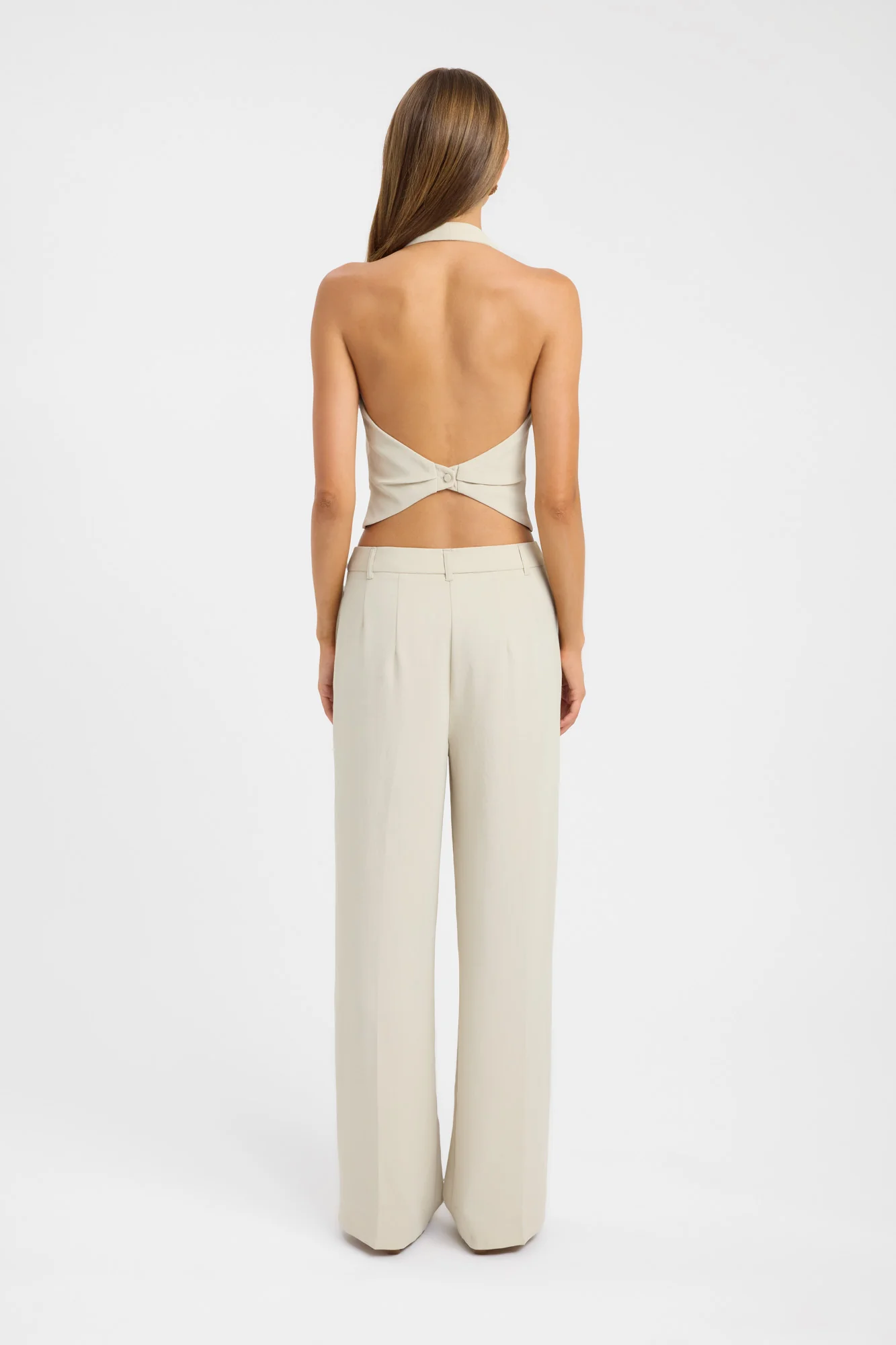 Opal Deep Vee Halter Top - Image 3