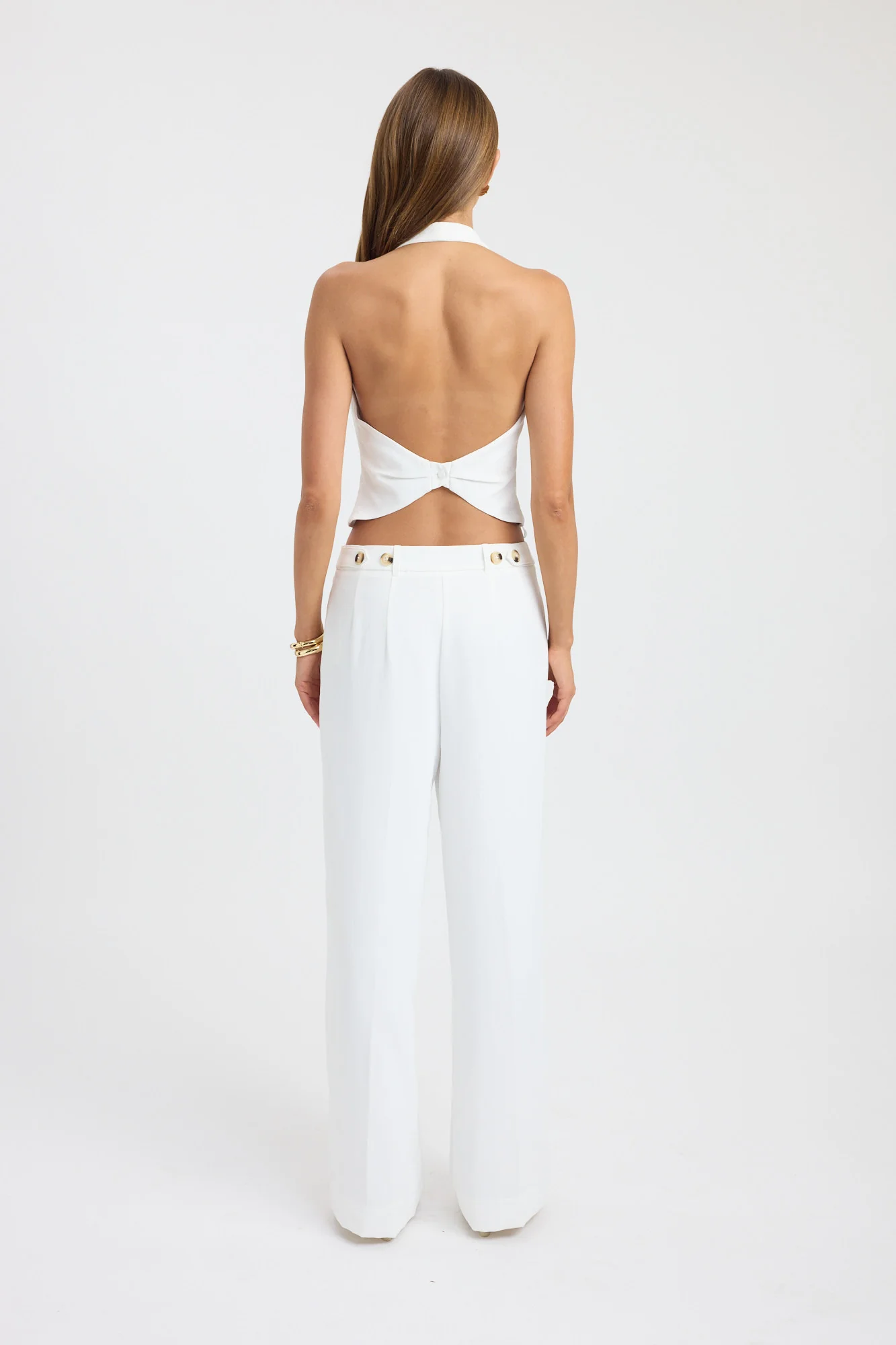 Opal Deep Vee Halter Top - Image 4