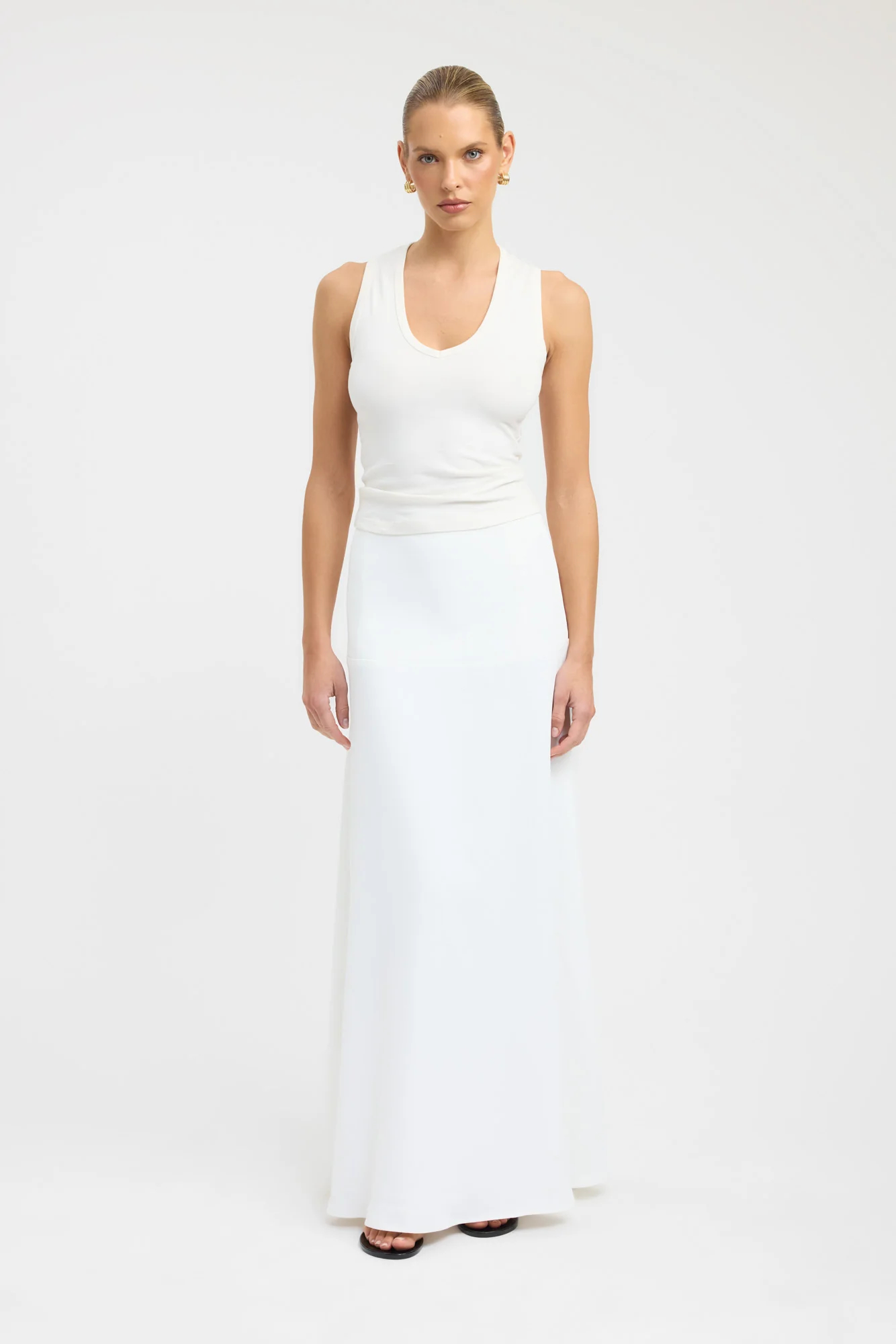 Oyster Full Maxi Skirt - Image 2