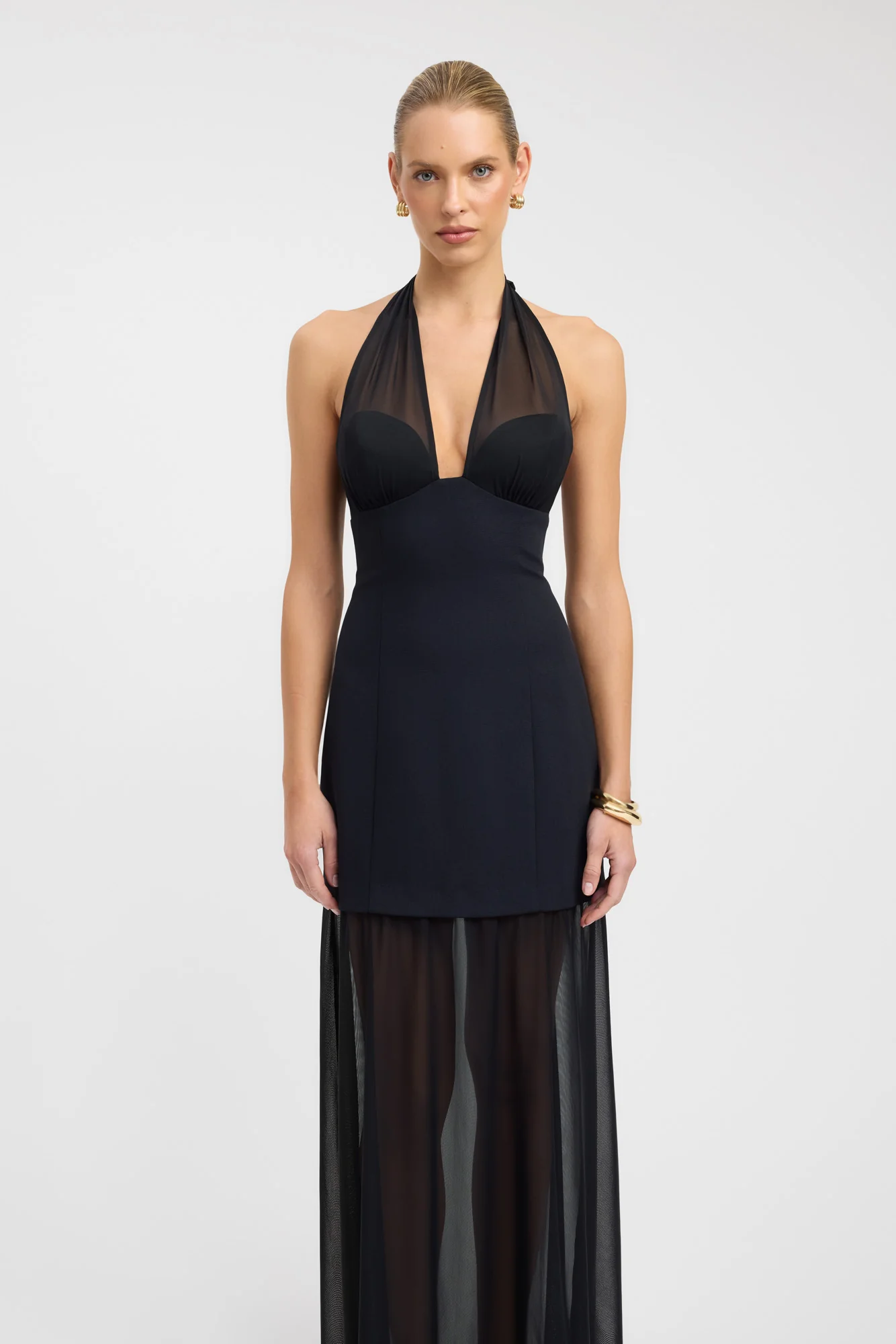 Oyster Mesh Maxi Dress - Image 2