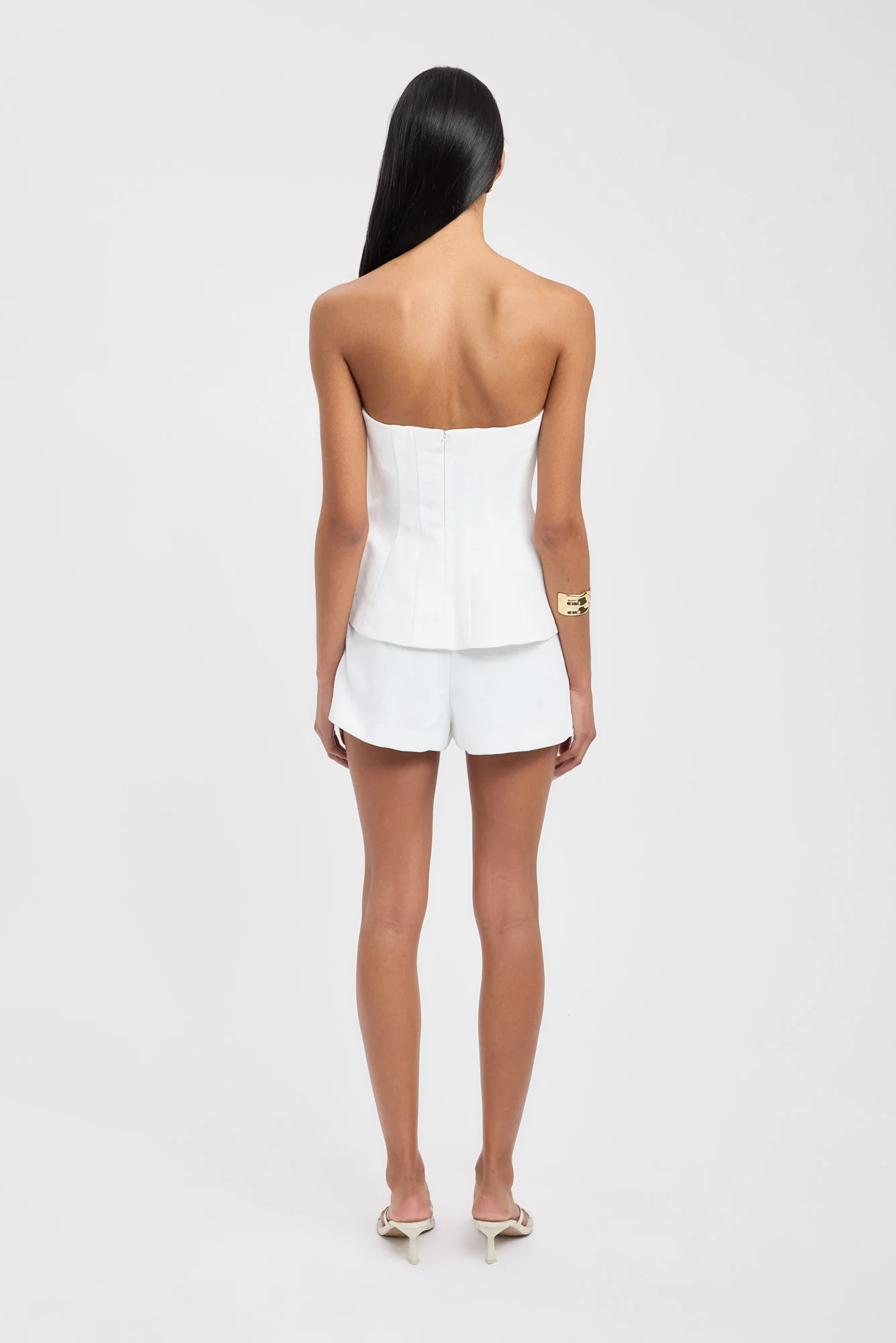 Oyster Strapless Seam Top - Image 3