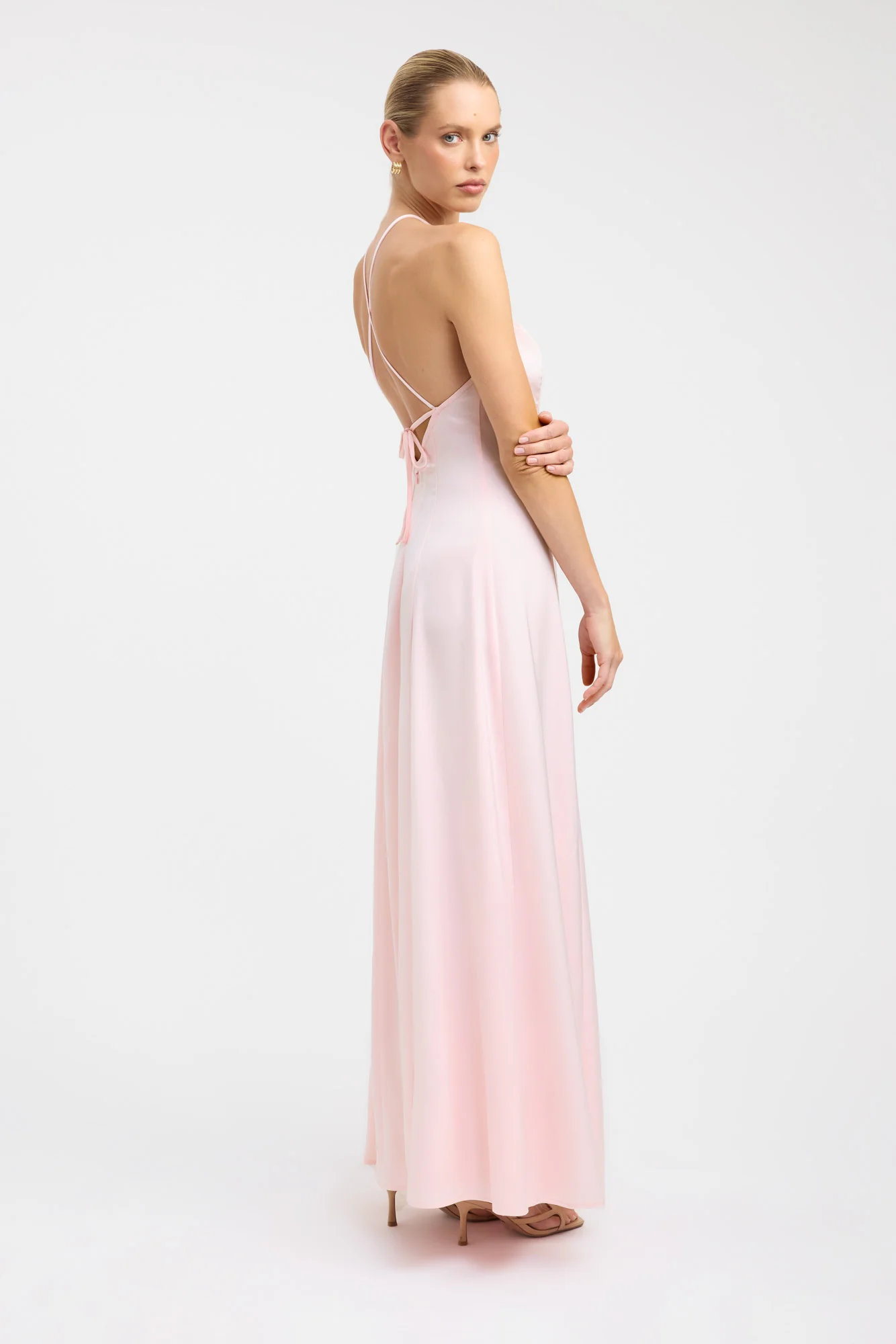 Palermo Cross Back Dress - Image 3