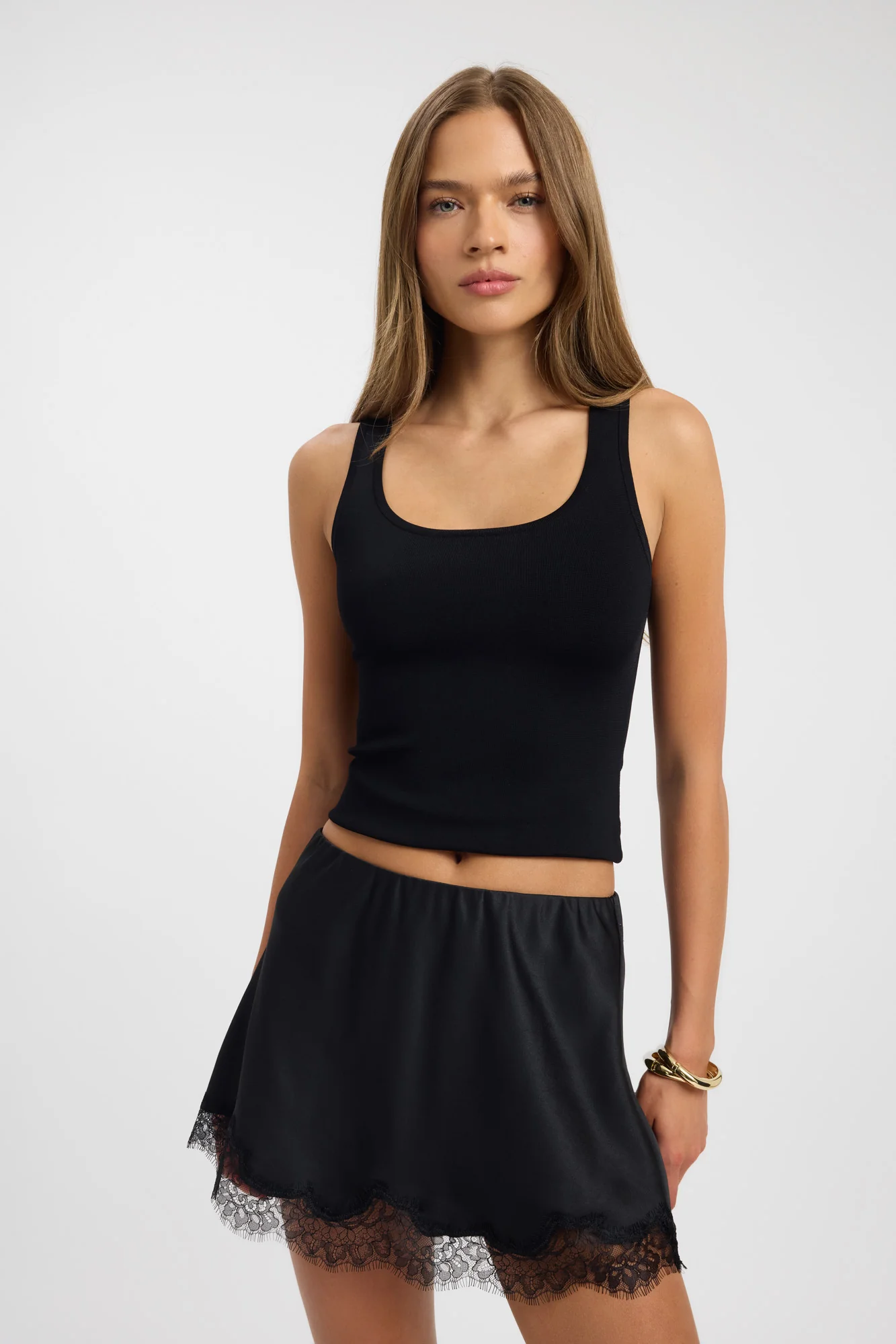 Palermo Lace Mini Skirt - Image 2