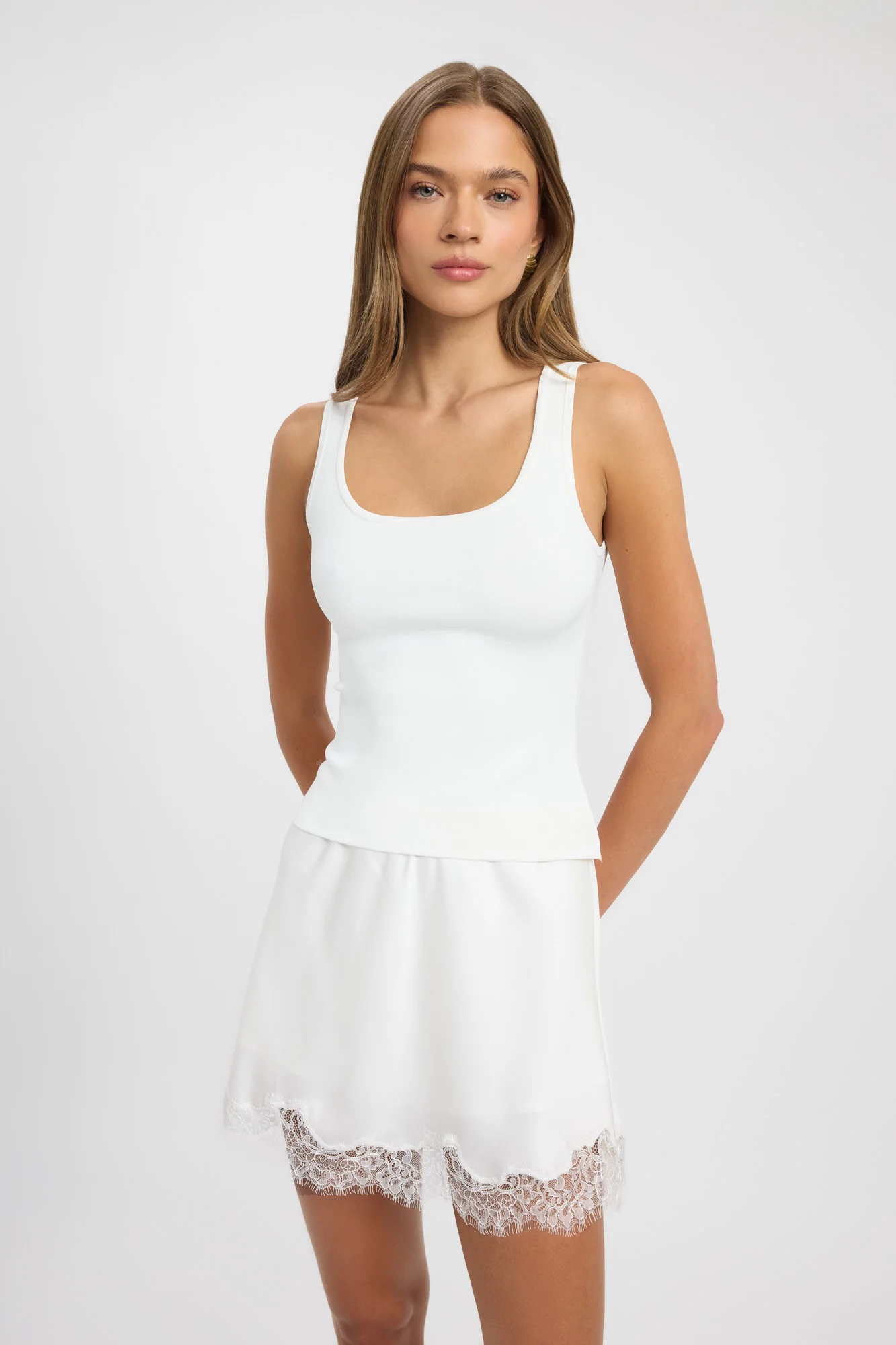 Palermo Lace Mini Skirt - Image 5