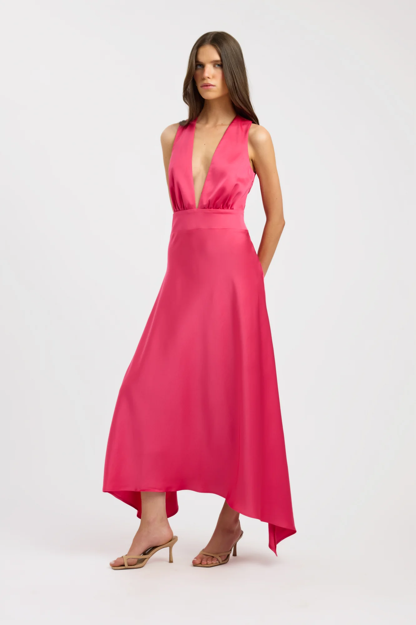 Palermo Plunge Maxi Dress - Image 3