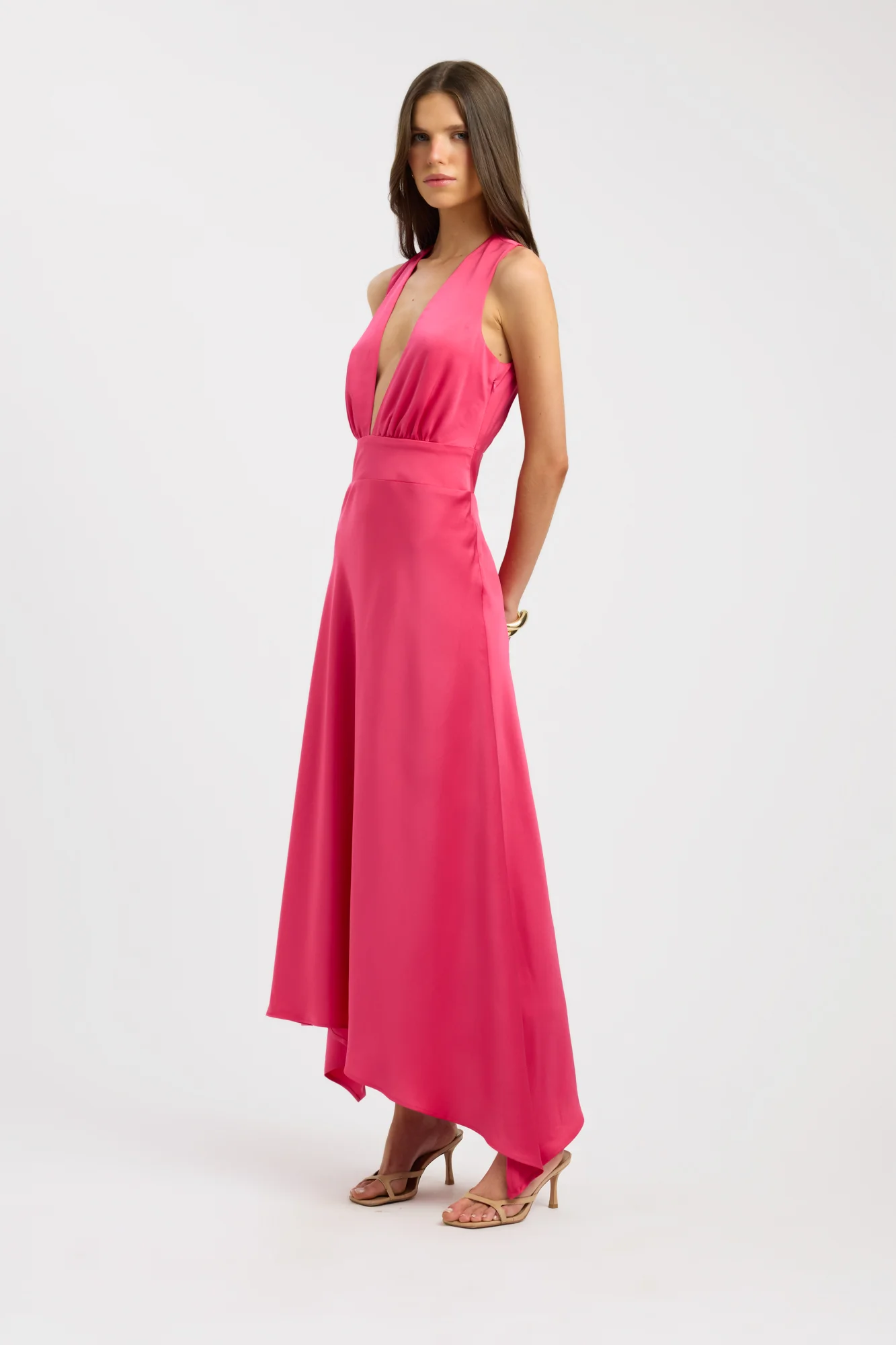 Palermo Plunge Maxi Dress - Image 4