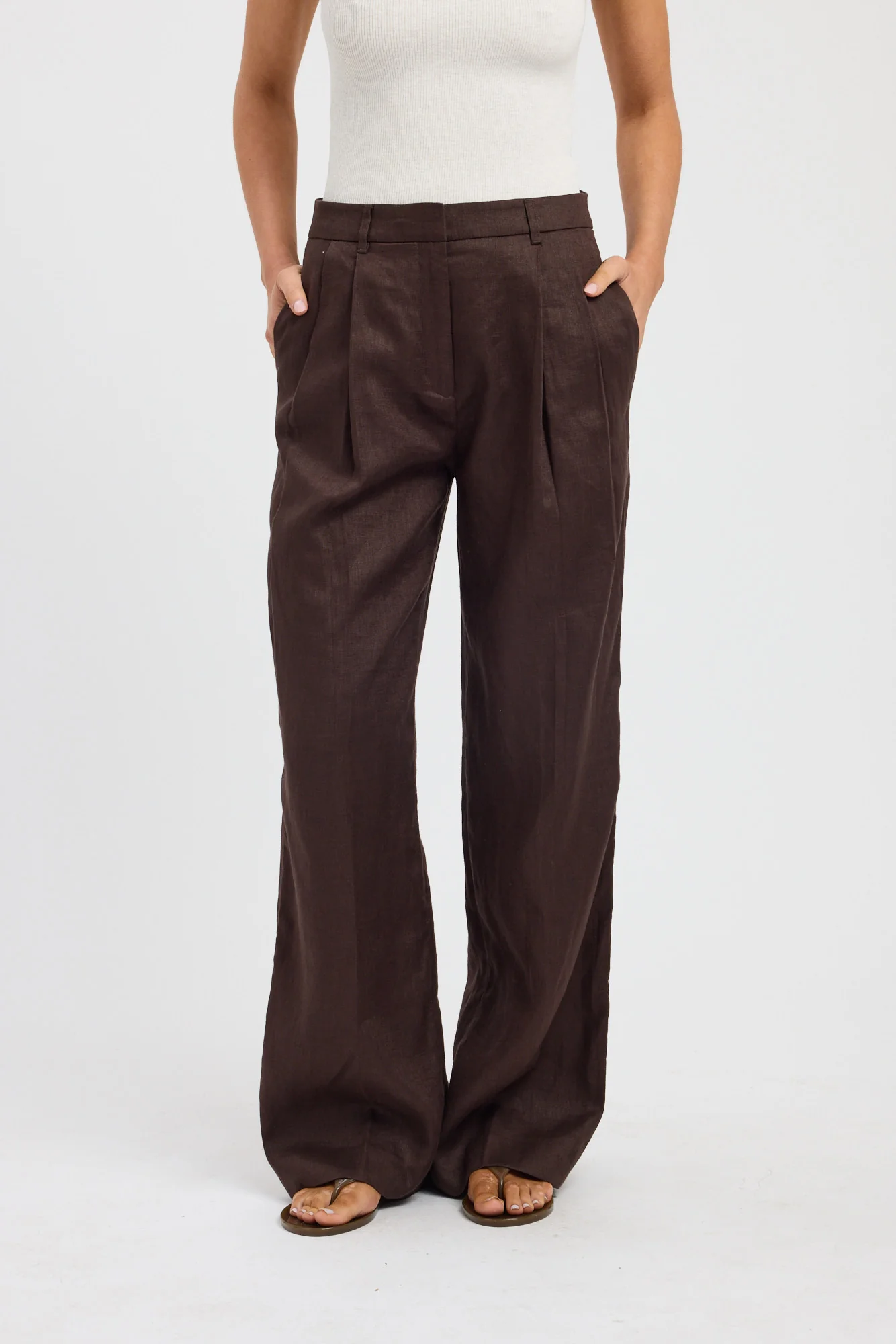 Palm Pleated Pant - Image 2