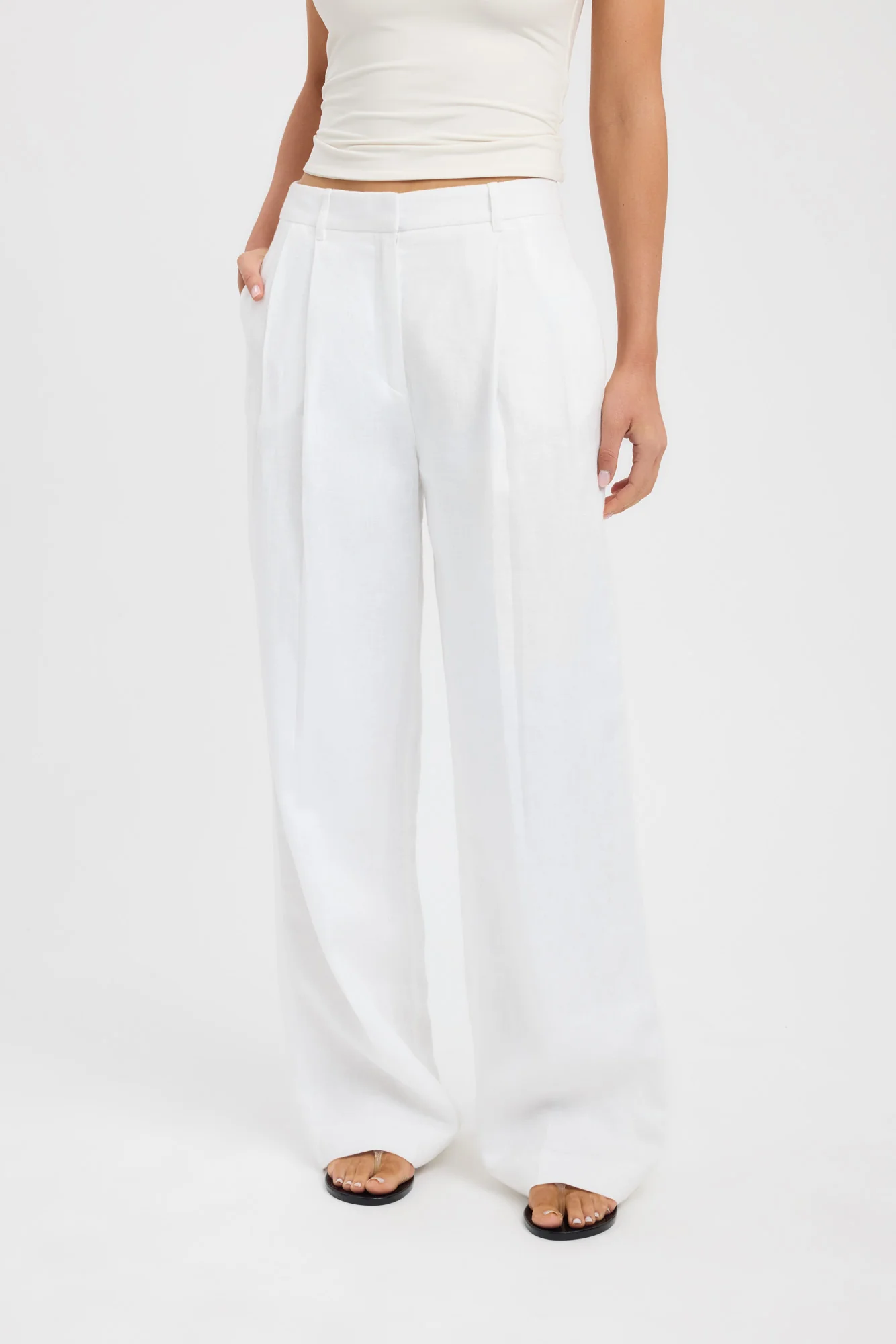 Palm Pleated Pant - Image 2