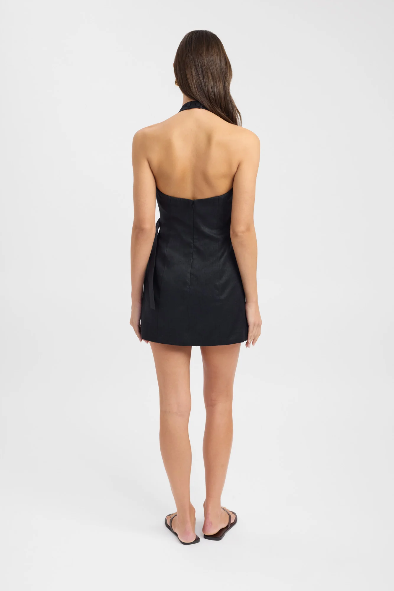 Palm Trim Mini Dress - Image 5