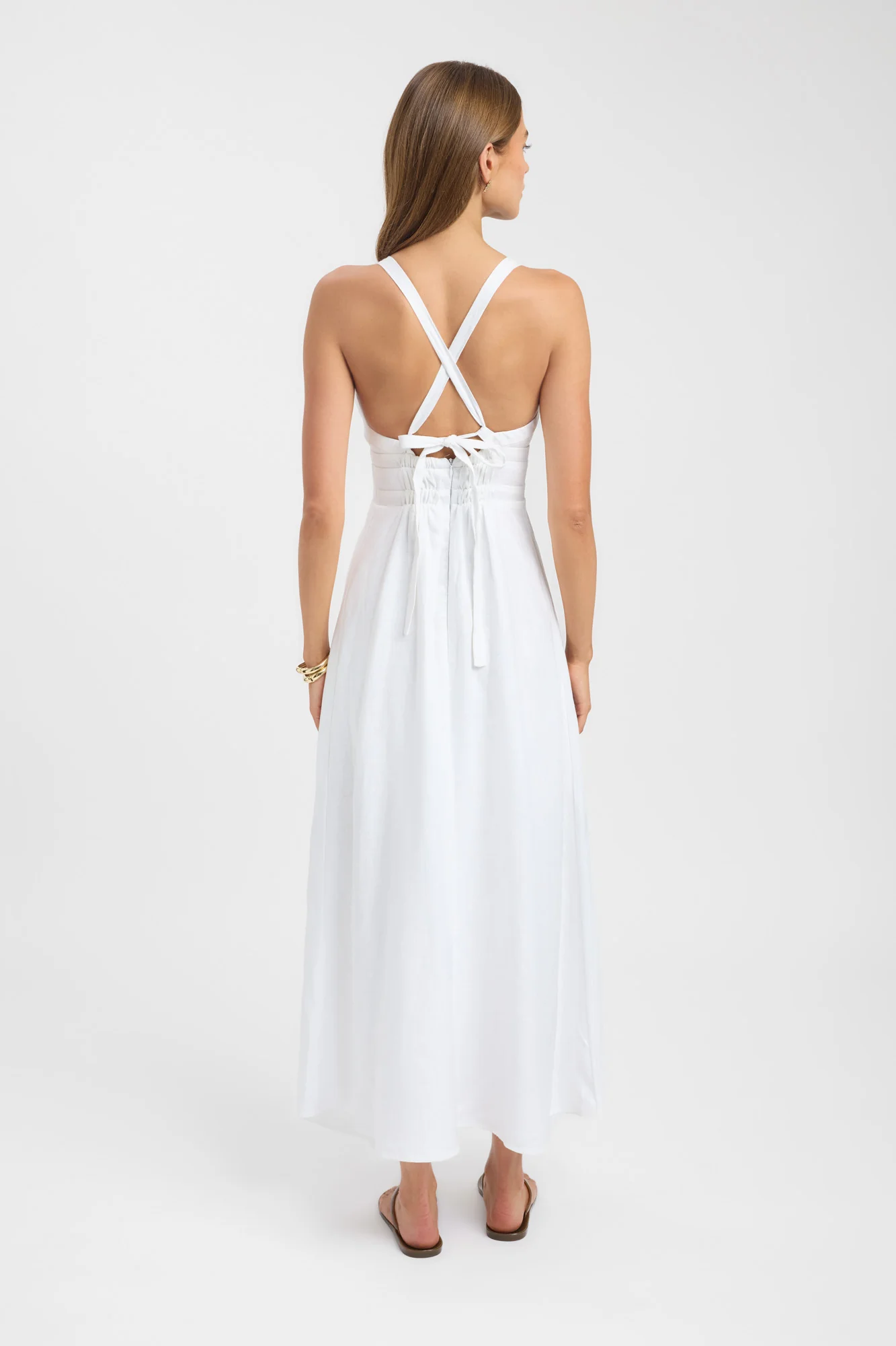 Palm Vee Maxi Dress - Image 3