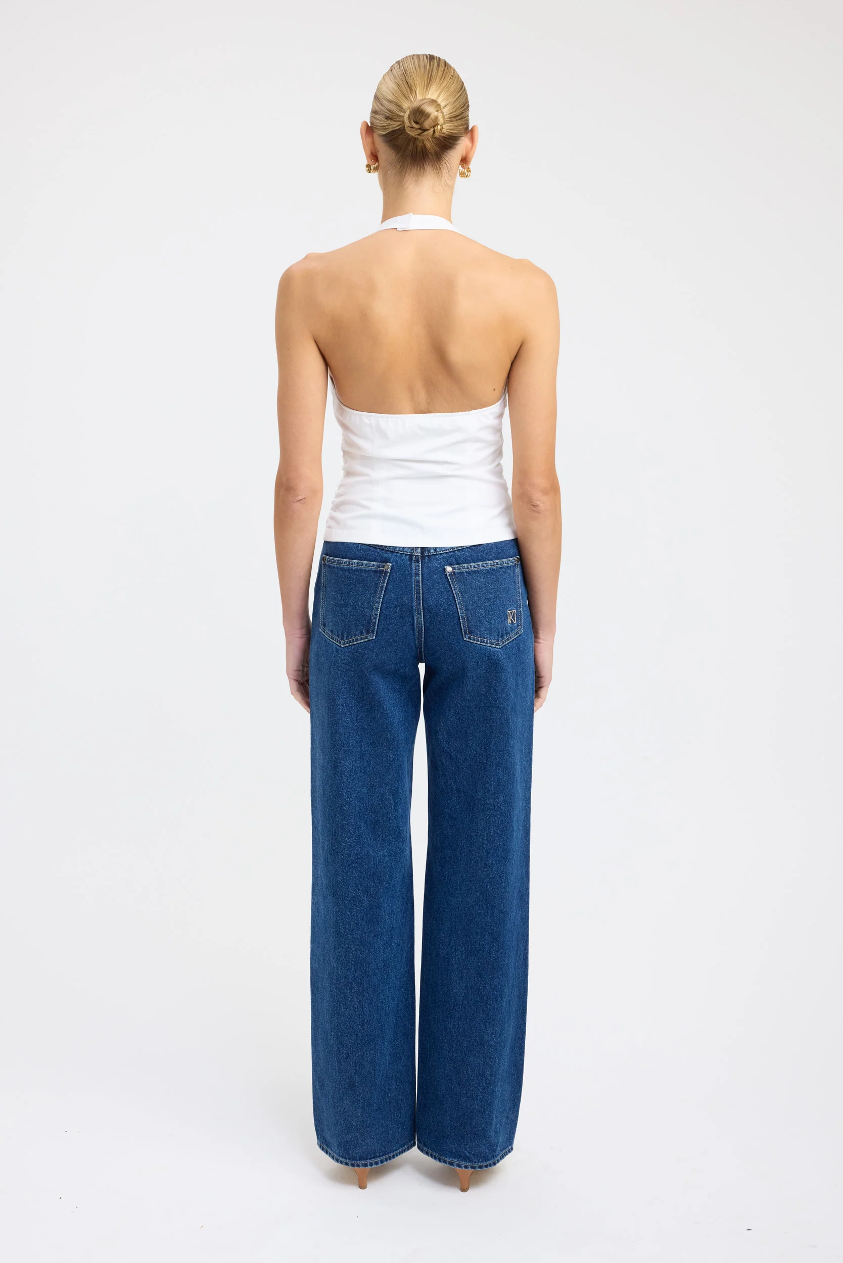 Percy Gathered Halter Top - Image 4