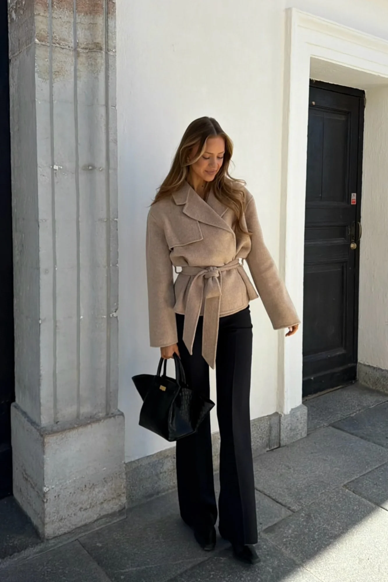 Rommie Cropped Wool Jacket - Image 6