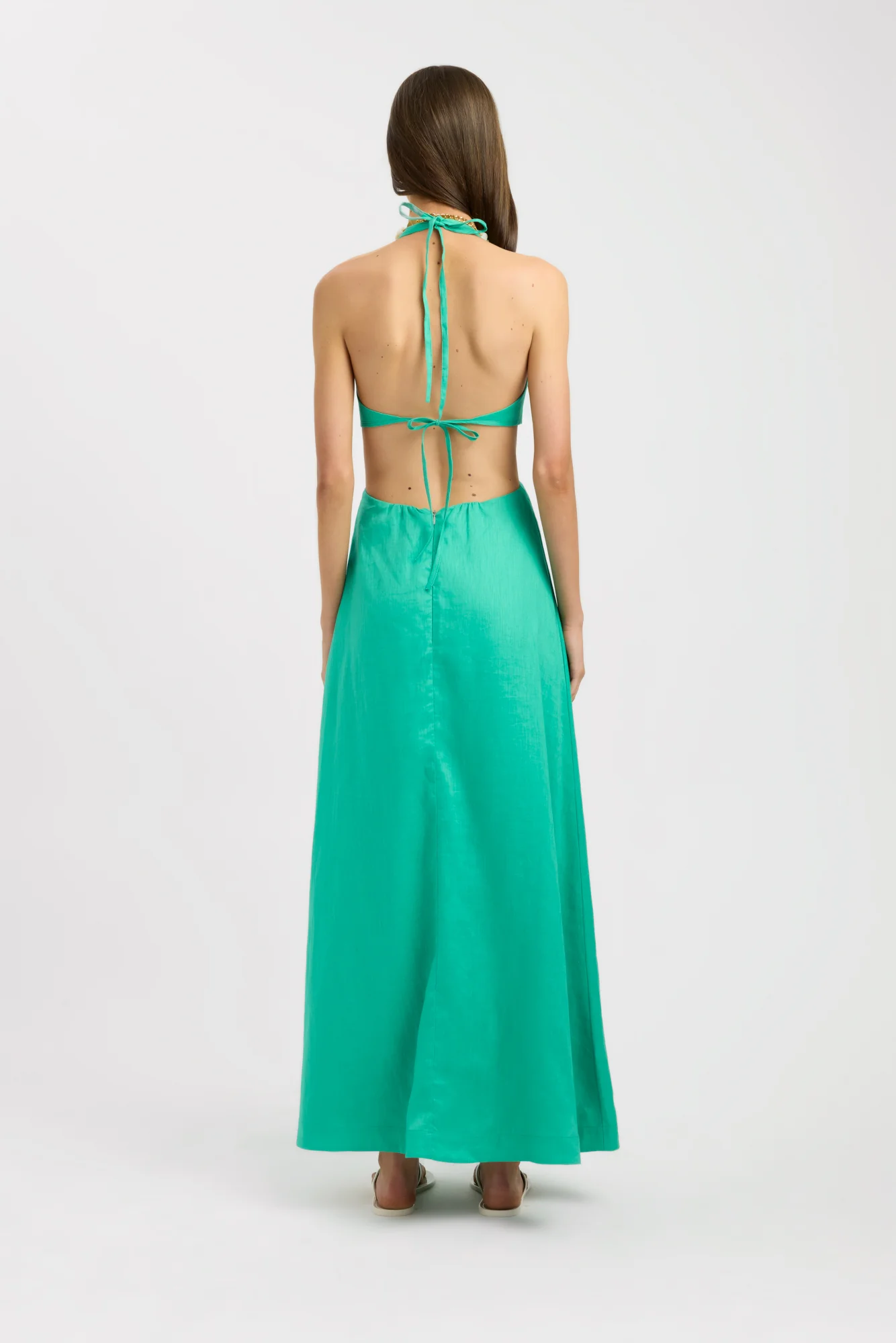 Tahiti Cut Out Halter Dress - Image 4